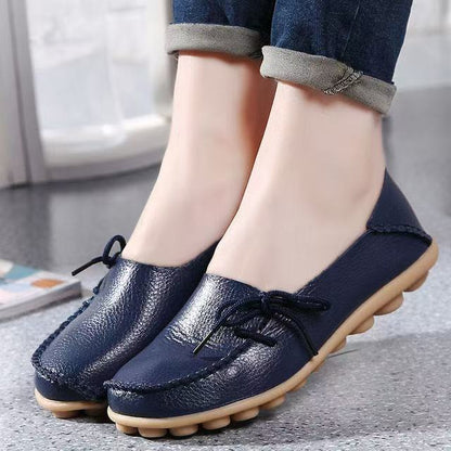 Mocasines de suela blanda para mujer