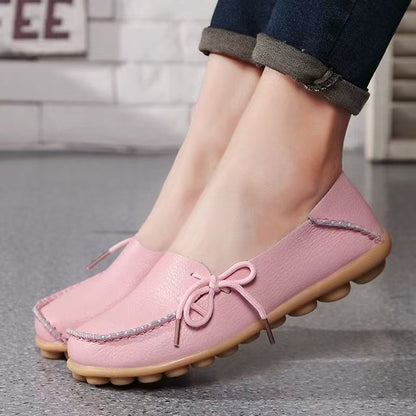 Mocasines de suela blanda para mujer