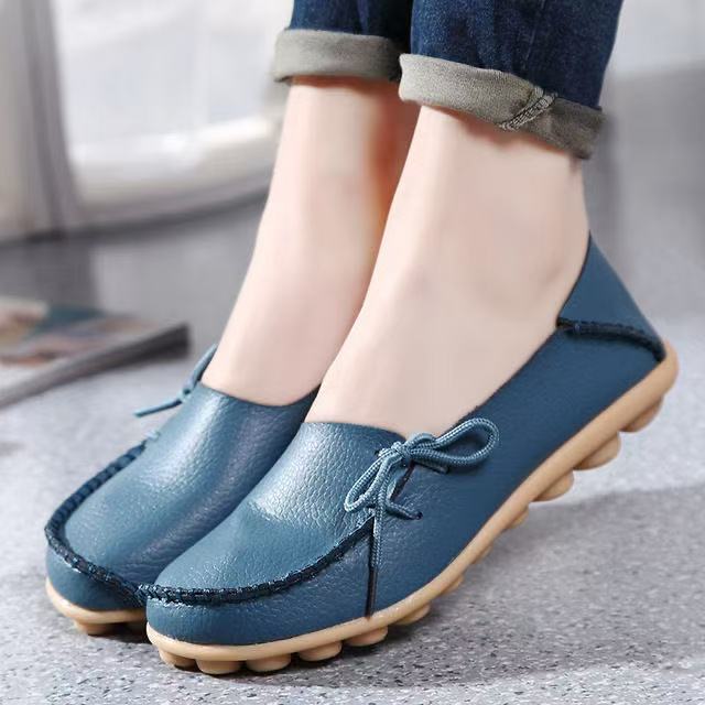Mocasines de suela blanda para mujer