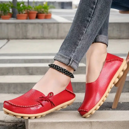 Mocasines de suela blanda para mujer