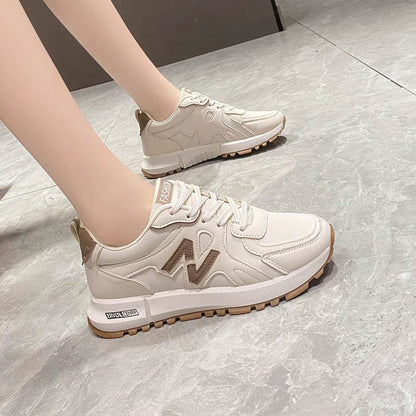 Zapatillas blancas ligeras para correr