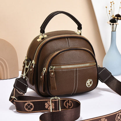 Bolso bandolera y de hombro popular de cuero