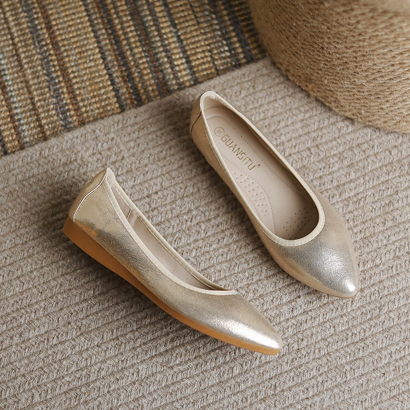 Slip-on planos de suela blanda